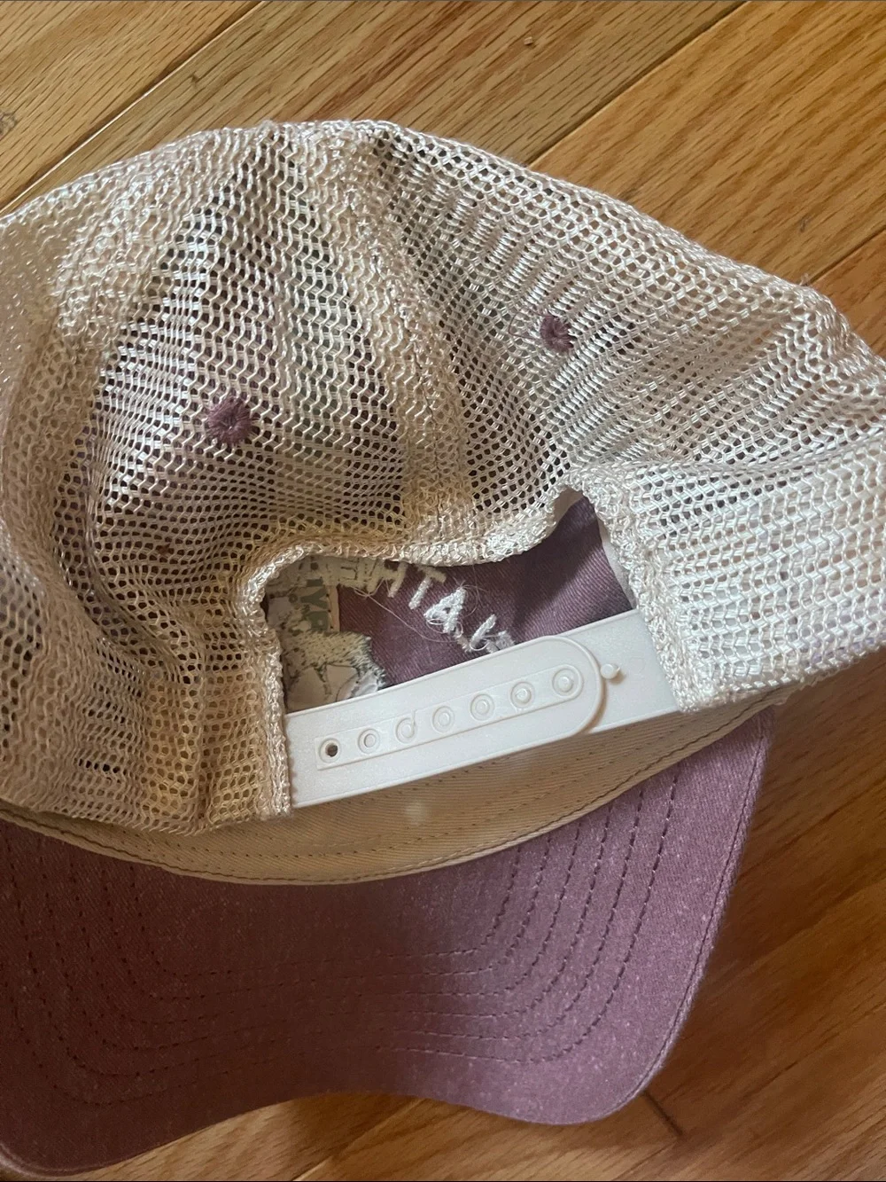 Zephyr Brown and Tan Flathead Lake Montana Embroidered Trucker Cap